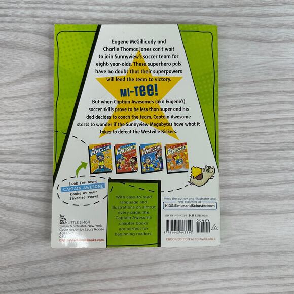 Captain Awesome Soccer Star #5 Stan Kirby Children's Chapter Book Humor Sports - Picture 2 of 6